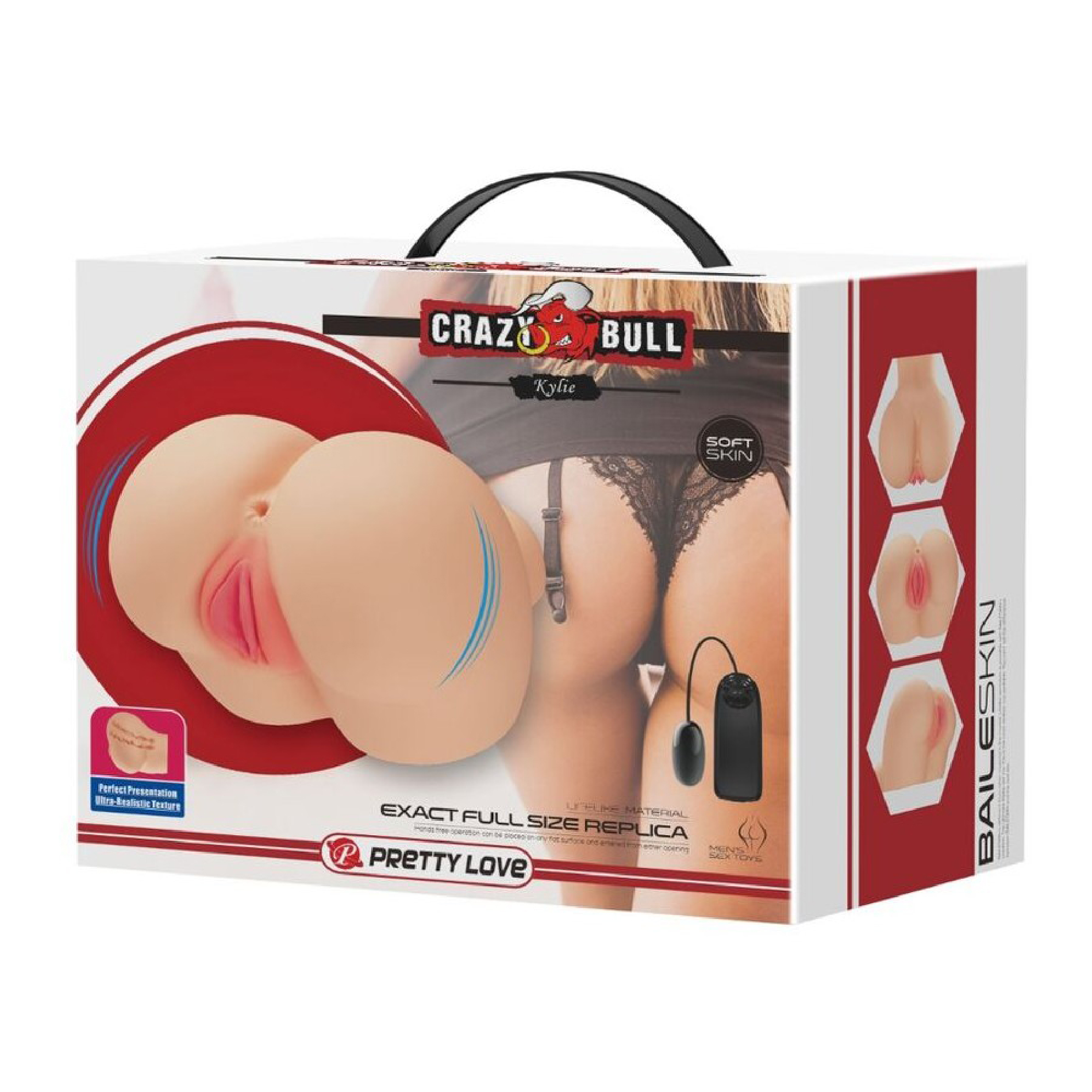 HOBM-009246Z.jpg Kylie Realistic Vagina and Ass Vibrator - Light - Image 1