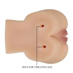 Kylie Realistic Vagina and Ass Vibrator - Light - Image 4