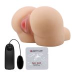 Kylie Realistic Vagina and Ass Vibrator - Light - Image 2