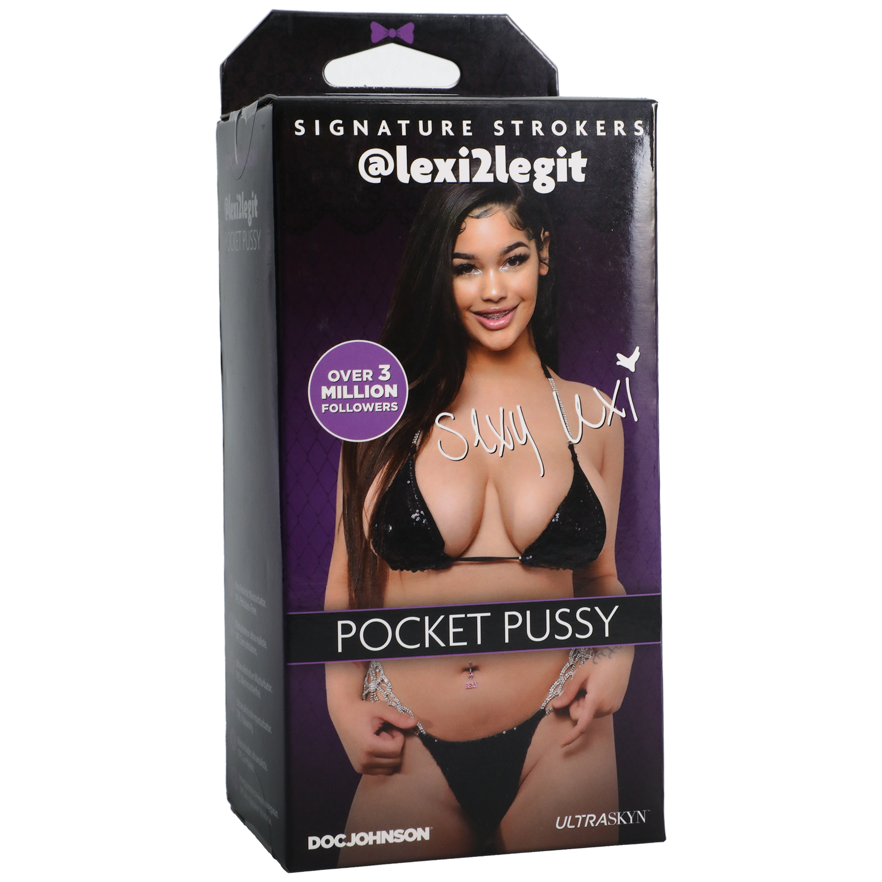 HODJ5510-06-BX.png Signature Strokers - Girls of Social Media Lexi2legit - Ultraskyn Pocket Pussy - Image 1