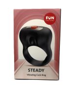 Steady Vibrating Cockring - Black