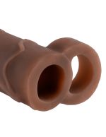 Fantasy X-Tensions Perfect 2-Inch Extension With Ball Strap - Brown - Image 4