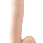 Basix Rubber Works 12 Inch Dong With Suction Cup - Light