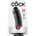 King Cock 8-Inch Cock - Black