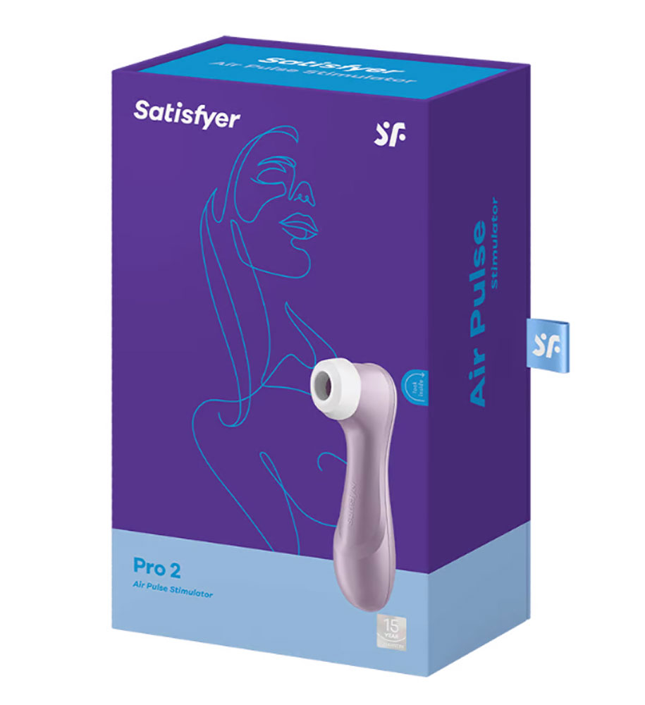 HOSAT-J2018-U2-01.jpg Satisfyer Pro 2 - Air Pulse Stimulator - Violet - Image 1